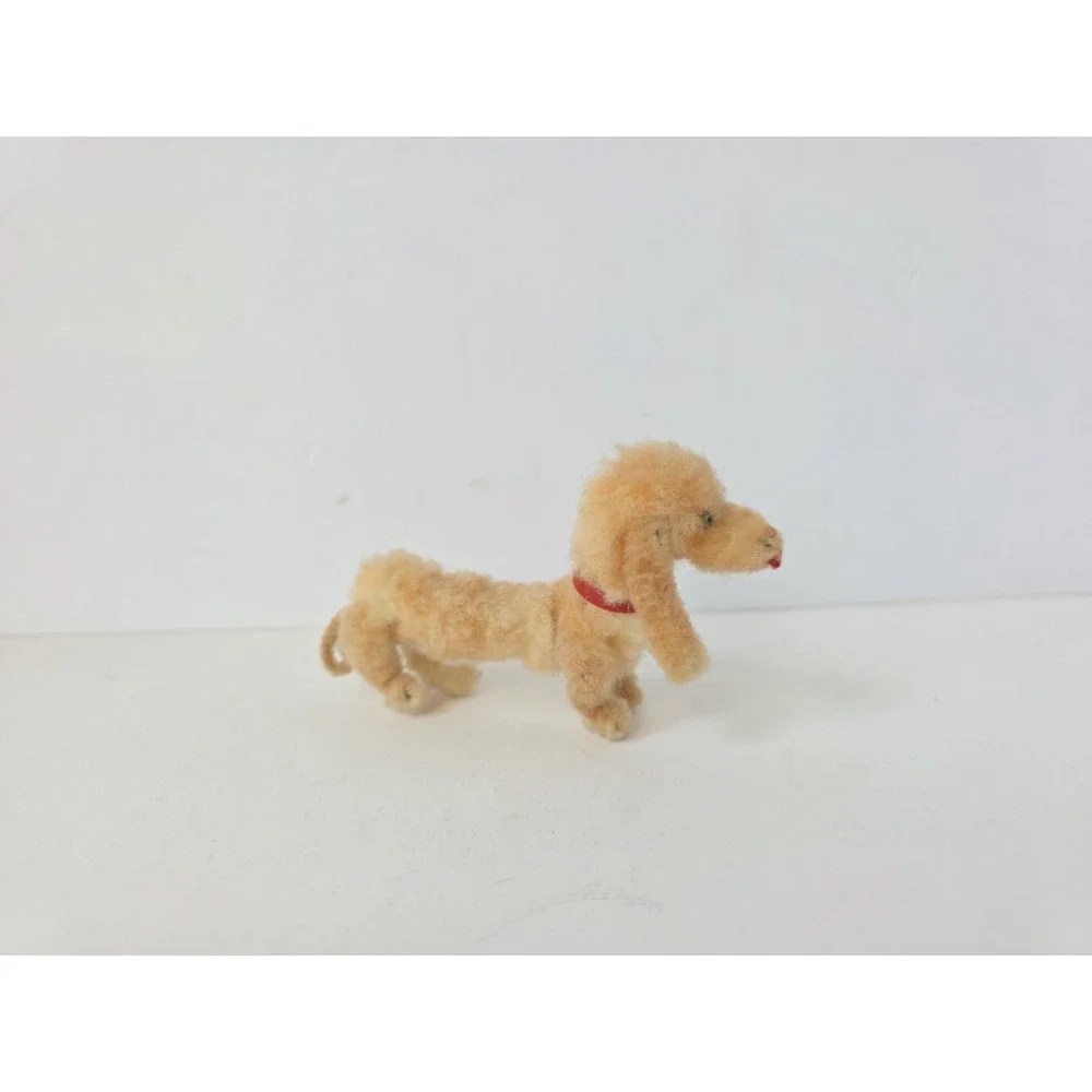 Vintage miniature mini ARA dog pom pom wool Dachshund